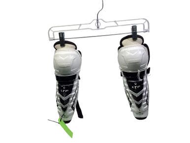 Used CCM LTP SHIN GUARD Junior Shin Guards White 9" 11347-S000264676
