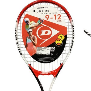Used Dunlop NITRO 25 Junior Tennis Racquet Red 25" 11347-S000264673