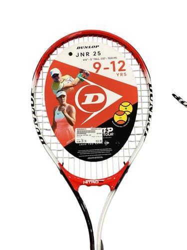 Used Dunlop NITRO 25 Junior Tennis Racquet Red 25" 11347-S000264673