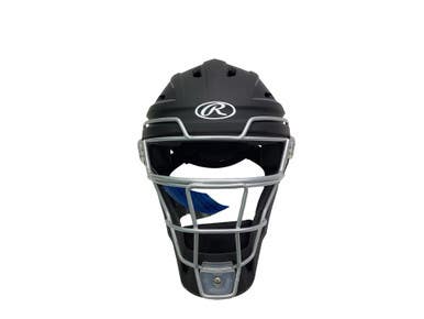 Used Rawlings 030723-2 Catchers Helmet w/Mask Black LG 11347-S000264656