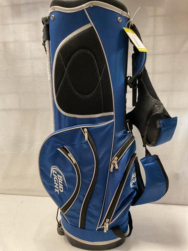 Used BUD LIGHT STAND BAG Mens Stand Bag Navy Blue 11490-S000269226
