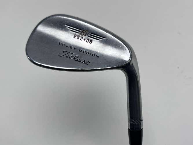 Titleist Vokey Chrome 200 Wedge 52* 8 Bounce True Temper Dynamic Gold Steel RH