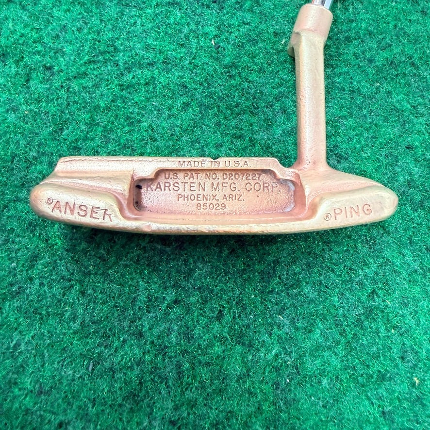 LH Ping Anser Putter Karsten Manganese Bronze Steel Shaft Phoenix