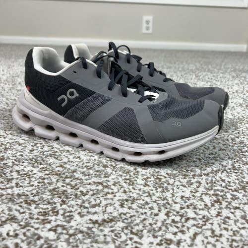 On Cloudrunner Shoes Womens Size 10 Gray CloudTec Running Sneakers Comfort