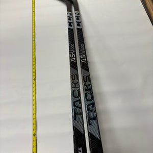 Senior CCM Super Tacks AS-V Pro Left Hand Hockey Stick P92 85 Flex (2-Pack)