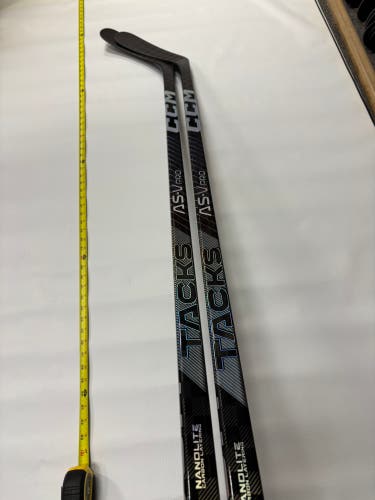 Senior CCM Super Tacks AS-V Pro Left Hand Hockey Stick P92 85 Flex (2-Pack)