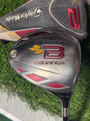 TaylorMade Burner 2009 Driver 10.5* REAX 49g Regular Flex Graphite Mens RH 45.5”