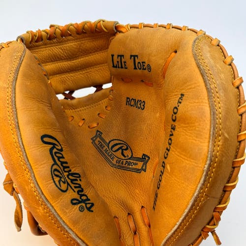 Rawlings RCM33 32” GOLD GLOVE Game Ready Baseball Catchers Mitt Right Hand Throw