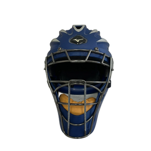 Used Mizuno Pro Adult Catchers Mask Royal Blue 11692-S000147090