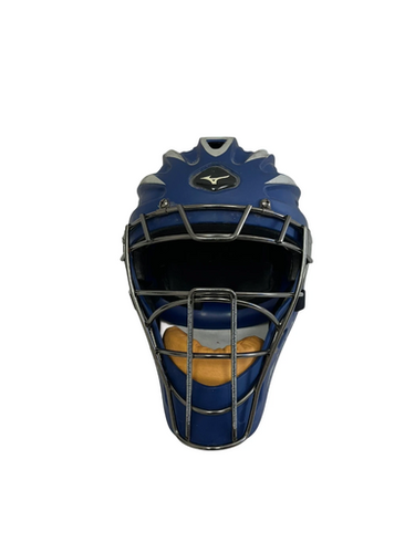 Used Mizuno Pro Adult Catchers Mask Royal Blue 11692-S000147090