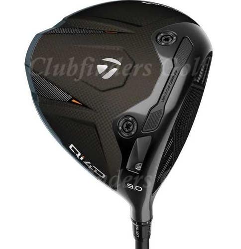 NEW TaylorMade Qi4D 10.5 Driver REAX Blue 50-S Graphite Stiff w/HC