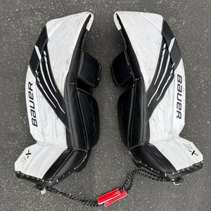 Bauer Vapor 3X Intermediate 32+ Large Goalie Leg Pads (Used)
