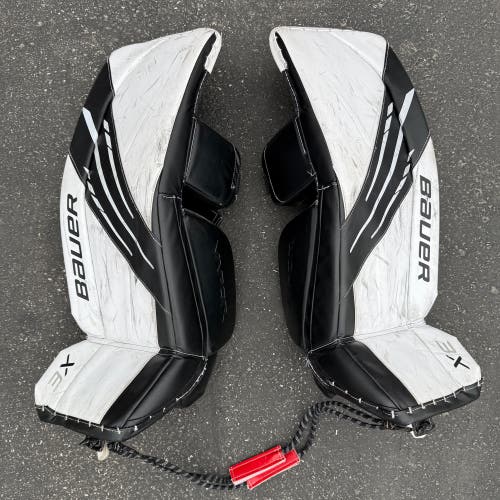 Bauer Vapor 3X Intermediate 32+ Large Goalie Leg Pads (Used)