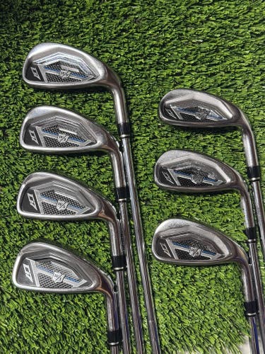 Wilson Staff D7 Iron Set 5-Pw, Gw Regular Flex Kbs Tour 80 Steel Shaft RH
