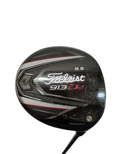 Used Titleist 913 D2 Mens Driver RH Black 9.5 Degree 11835-S000205718