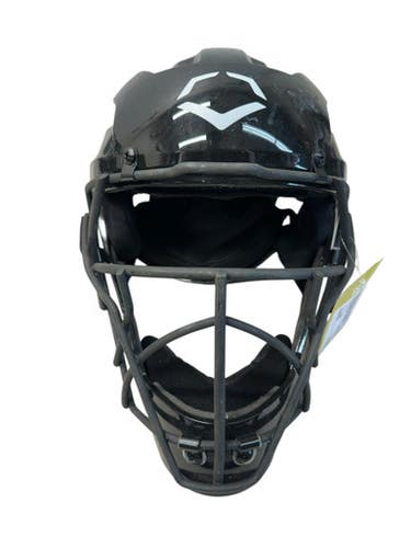 Used Evoshield WB57201 Catchers Helmet w/Mask Black MD 11835-S000205710