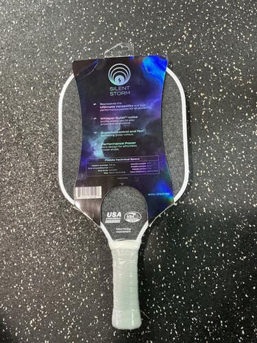 Used SILENT STORM Pickleball Racquet Black 10743-S000475024