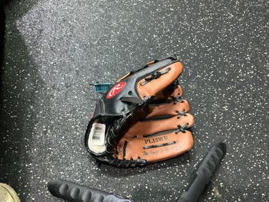 Used Rawlings PL15WB BB/SB Glove RH Throw Brown 10 1/2" 10743-S000476408