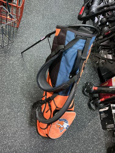 Used Ping NORTH COBB Mens Stand Bag Orange 10743-S000470379
