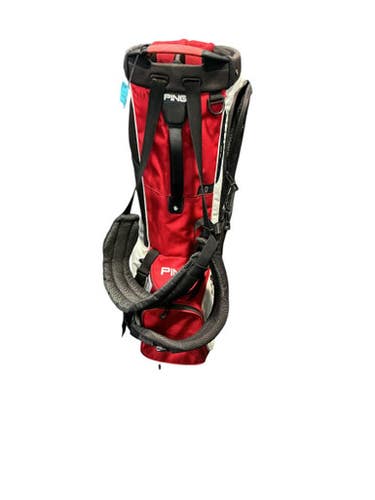 Used Ping HOOPER 14 Mens Stand Bag Red 10743-S000476931