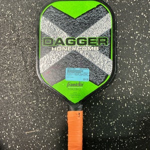 Used Franklin DAGGER HONEYCOMB Pickleball Racquet Green 10743-C000477066