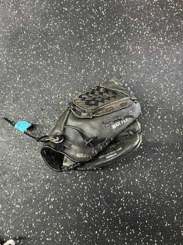 Used Mizuno GPP1100Y1 BB/SB Glove RH Throw Black 10 3/4" 10743-S000478391