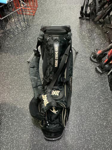 Used PXG VANDERBILT STAND BAG Mens Stand Bag Black 10743-S000468721