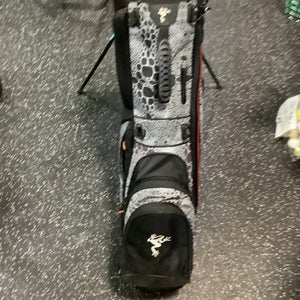 Used FROGGER STAND BAG Mens Stand Bag Black 10743-S000478093