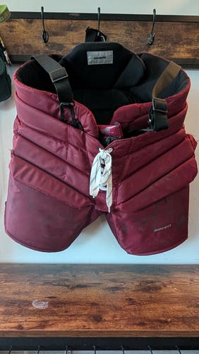 Senior Large 2025 Bauer custom Hockey Goalie Pants Pro Stock (Used)