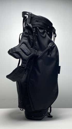 Sun Mountain Junior Stand Bag Black 3-Way Divide Dual Strap Golf Bag - 31" Tall