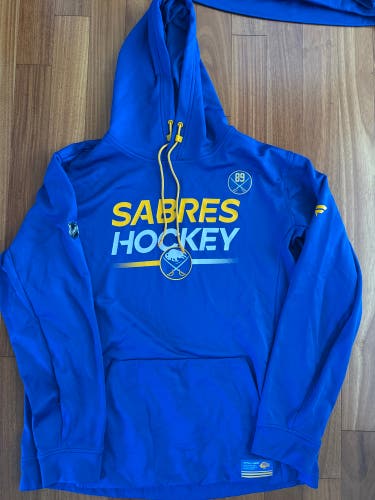 Alex Tuch 89 Buffalo Sabres Fanatics Authentic Pro Hoodie Player Issued XL