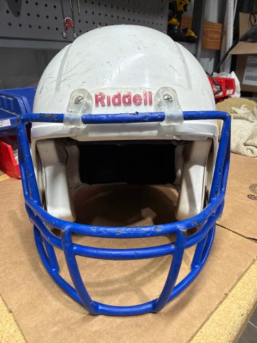 USED RIDDELL SPEED ADULT HELMET - MEDIUM - WHITE - REJECT