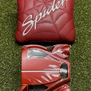 TaylorMade Spider Red #3 Slant Neck Mallet Putter 34" Inch w/ Headcover RH NEW!