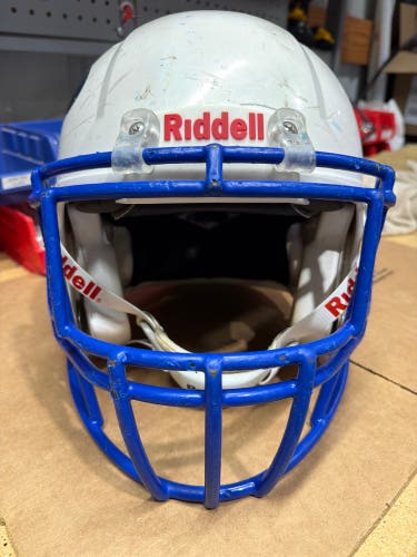 USED RIDDELL SPEED ADULT HELMET - MEDIUM - WHITE - REJECT