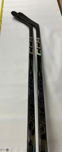 Senior CCM Jetspeed FT7 Pro Left Hand Hockey Stick P92 80 Flex (2-Pack)