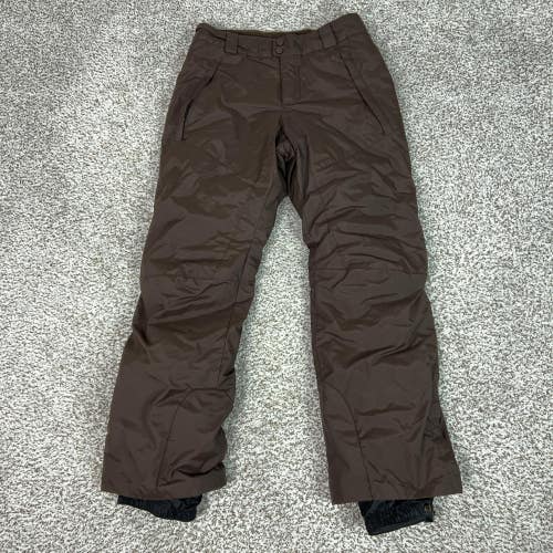 Columbia Pants Womens Small Brown Omni-Shield Insulated Snow Ski Pants Winter