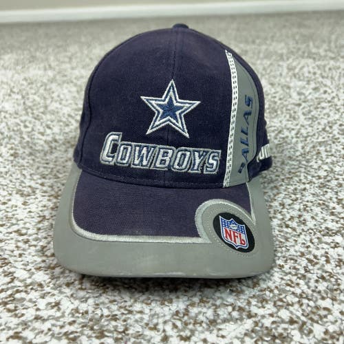 Vintage Dallas Cowboys Hat Cap Strap Back Mens One Size Blue NFL Football Puma
