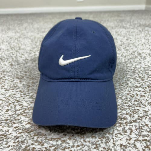 Nike Hat Cap Strap Back Mens One Size Blue Legacy91 Dri-FIT Swoosh Athletic