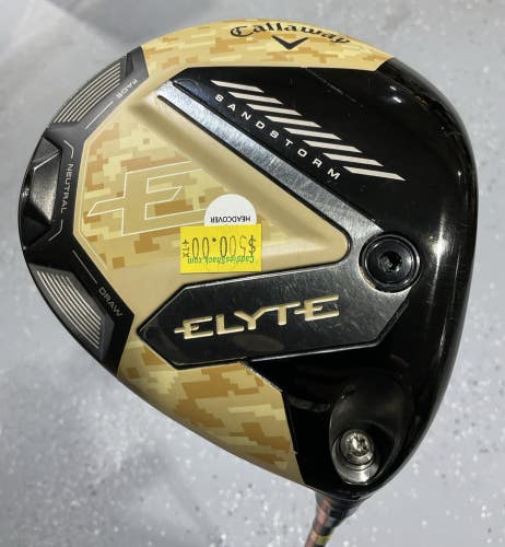 Callaway ELYTE SANDSTORM 9 Driver 45.5" MAMIYA HELIUM 5F4 Stiff Flex Graphite