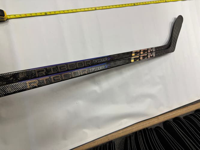 Senior CCM Ribcor Trigger 9 Pro Left Hand Hockey Stick P92 80 Flex (2-Pack)