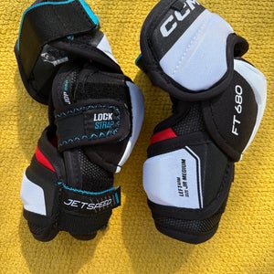 Junior Medium CCM JetSpeed FT680 Elbow Pads (Used)