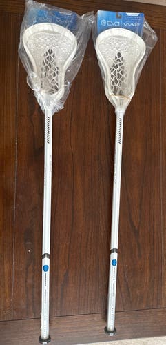 2 Adult Warrior Evo QX-O Sticks (New) Mid-Low Pocket Whip Level 3