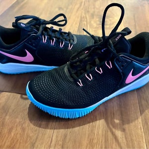 Black Unisex Size M 6.5 (W 7.5) Adult Nike Zoom HyperAce 2 Shoes (Used)