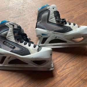 2016 Bauer Reactor 5000 Hockey Goalie Skates Extra Wide Width Size 5 (Used)