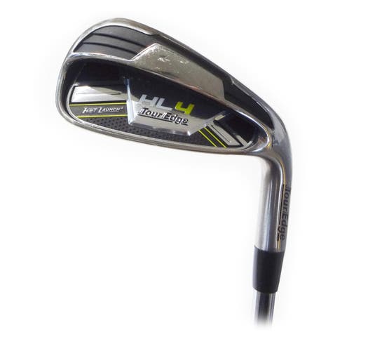 Tour Edge Hot Launch 4 Single 7 Iron Steel KBS Tour 90 Regular Flex