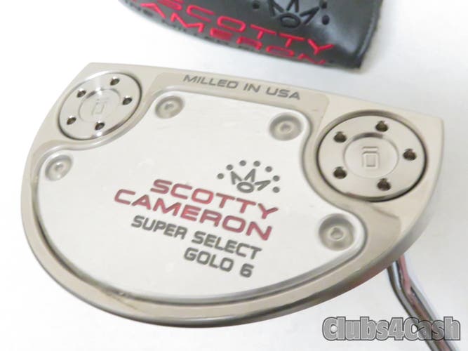 Titleist Scotty Cameron Super Select GOLO 6 Putter 2024  35" +Cover  Shop Wear