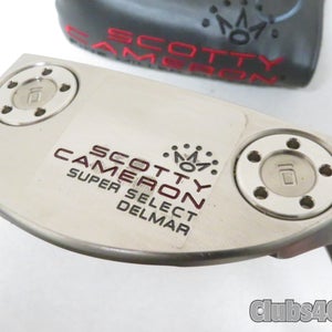 Titleist Scotty Cameron Super Select Del Mar Putter 2023  35" +Cover  Shop Wear