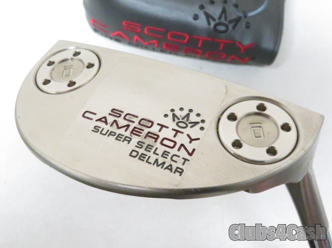 Titleist Scotty Cameron Super Select Del Mar Putter 2023  35" +Cover  Shop Wear