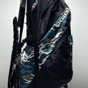 Ogio Fuse Wave Stand Bag Camo 4-Way Divide Dual Strap Golf Bag