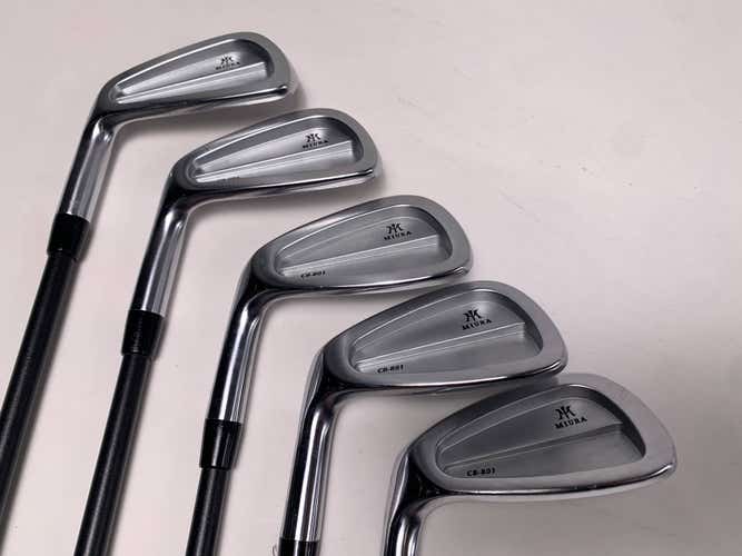 Miura LH CB-801 Iron Set 6-PW LA GOLF A Series - High - 65i - 3 Regular LH